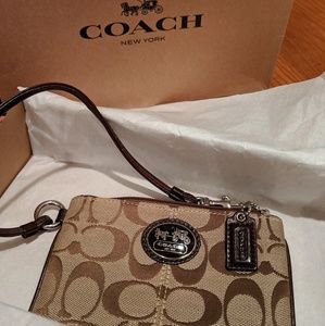 Coach wristlet